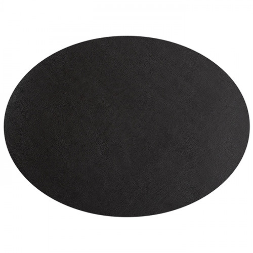 ADJ Овальный плейсмат, 47,5x35 см., цвет: серый/черный