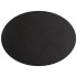 ADJ Овальный плейсмат, 47,5x35 см., цвет: серый/черный