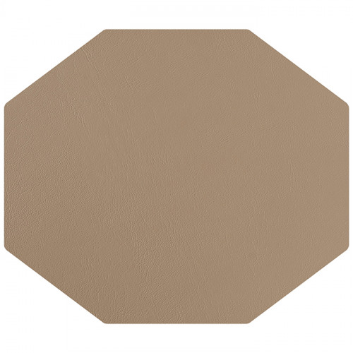 ADJ Шестиугольный плейсмат, 44,5x38 см., цвет: капучино/шоколад