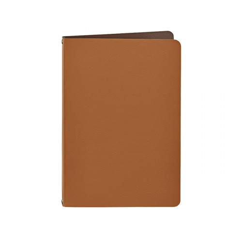 ADJ Меню для ресторана, 17x25 см., цвет: коньяк/бордо