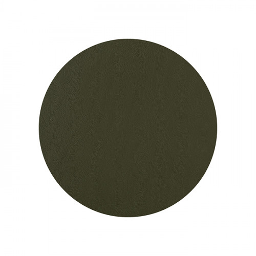 ADJ Круглый плейсмат, D40 см., цвет: горчичный/оливковый