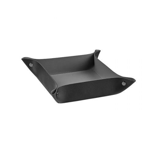 ADJ Мелочница, 14x14xH5 см., цвет: черный/серый