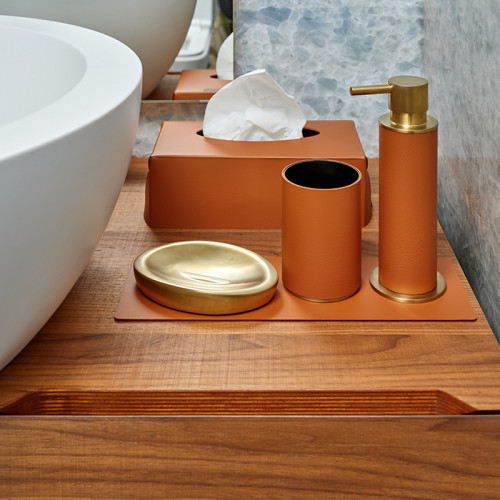 ADJ Прямоугольный плейсмат, 45x30 см., цвет: коньяк/бордо