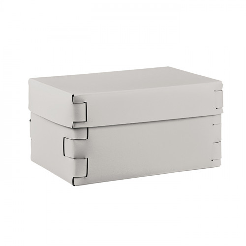 ADJ Коробка Snob, 25x15xH13,5 см., цвет: устричный/пепельная роза