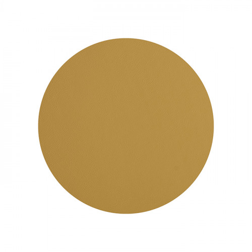 ADJ Круглый плейсмат, D40 см., цвет: горчичный/оливковый