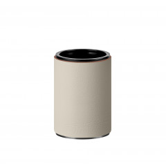 ADJ Стакан для зубных щеток, D7xH10 см., цвет:graphite/панна котта