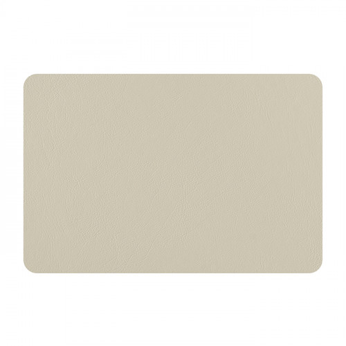 ADJ Прямоугольный плейсмат, 45x30 см., цвет: белый/панна котта