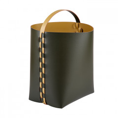 ADJ Корзина Helena, 35x30xH45 см., цвет: оливковый/горчичный