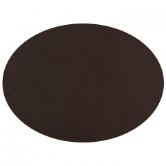 ADJ Овальный плейсмат, 47,5x35 см., цвет: капучино/шоколад