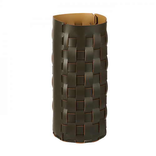 ADJ Зонтница с ведром А2033 Bottega, D22xH51 см., цвет: оливковый/горчичный