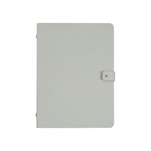 ADJ Блокнот А5, 16,5x25 см., цвет: устричный/пепельная роза