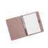 ADJ Блокнот А5, 16,5x25 см., цвет: устричный/пепельная роза