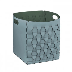 ADJ Корзинка Dubai, 35x35xH40 см., цвет: небесный/эвкалипт