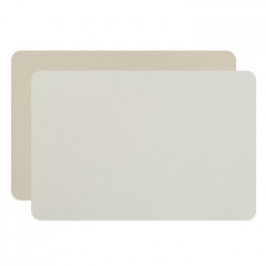 ADJ Прямоугольный плейсмат, 45x30 см., цвет: белый/панна котта