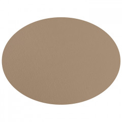 ADJ Овальный плейсмат, 47,5x35 см., цвет: капучино/шоколад