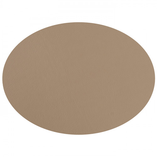 ADJ Овальный плейсмат, 47,5x35 см., цвет: капучино/шоколад