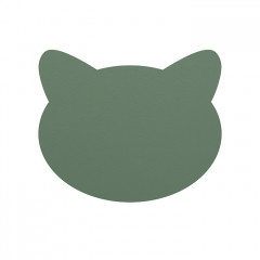 ADJ Плейсмат детский Cat, 42x35 см., цвет: небесный/эвкалипт