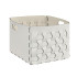 ADJ Корзинка Dubai, 35x40xH30 см., цвет: белый/панна котта