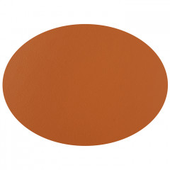ADJ Овальный плейсмат, 47,5x35 см., цвет: коньяк/бордо
