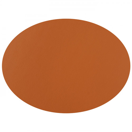 ADJ Овальный плейсмат, 47,5x35 см., цвет: коньяк/бордо
