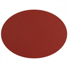 ADJ Овальный плейсмат, 47,5x35 см., цвет: коньяк/бордо