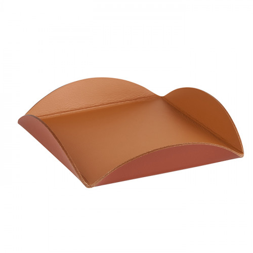 ADJ Подставка для сервировки, 20x20 см., цвет: коньяк/бордо