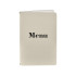 ADJ Меню для ресторана, 17x25 см., цвет: панна котта/белый