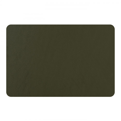 ADJ Прямоугольный плейсмат, 45x30 см., цвет: горчичный/оливковый