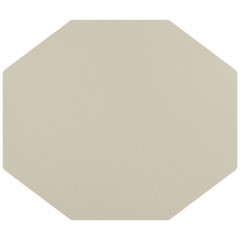 ADJ Шестиугольный плейсмат, 44,5x38 см., цвет: белый/панна котта