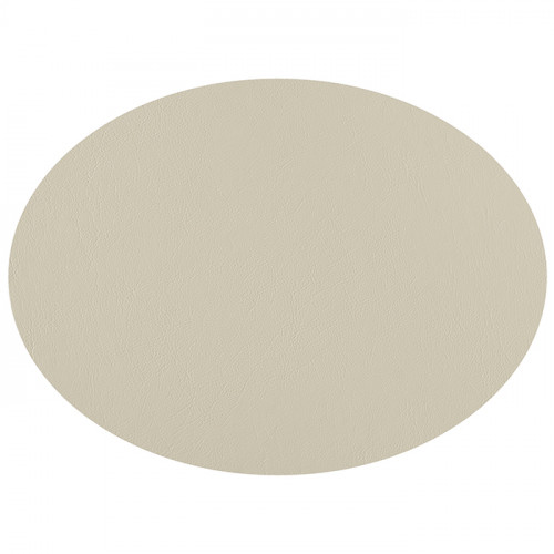 ADJ Овальный плейсмат, 47,5x35 см., цвет: белый/панна котта