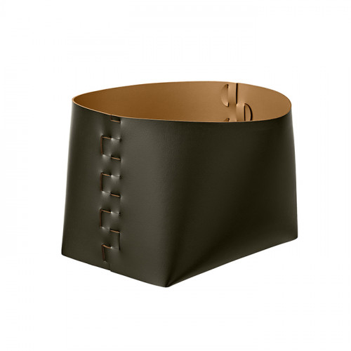 ADJ Корзина Helena, 35x30xH26 см., цвет: оливковый/горчичный