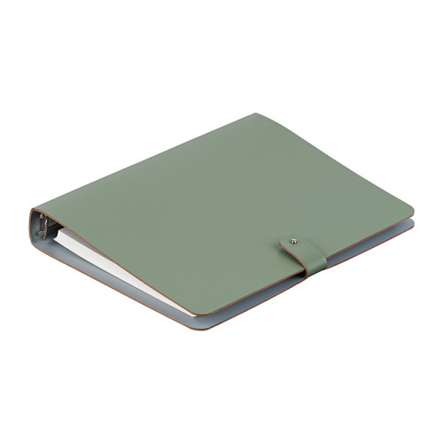 ADJ Блокнот А5, 16,5x25 см., цвет: эвкалипт/небесный