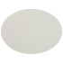 ADJ Овальный плейсмат, 47,5x35 см., цвет: белый/панна котта