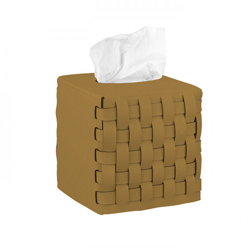 ADJ Салфетница Bottega, 12х12хH12 см., цвет: горчичный/оливковый