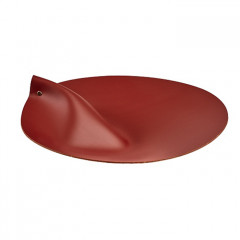 ADJ Крышка для корзины для белья, D40 см., цвет: бордо/коньяк