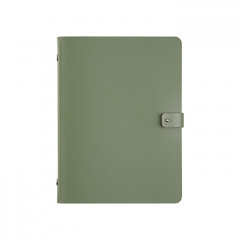 ADJ Блокнот А5, 16,5x25 см., цвет: эвкалипт/небесный