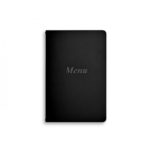 ADJ Меню для ресторана, 17x25 см., цвет: черный/серый