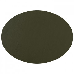 ADJ Овальный плейсмат, 47,5x35 см., цвет: горчичный/оливковый