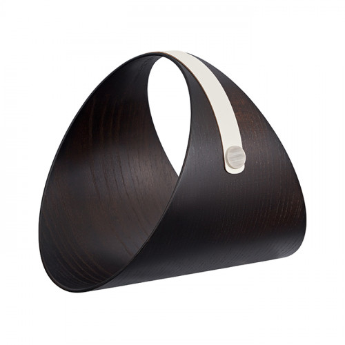 ADJ Дровница Ben, D36 см., цвет: белый/панна котта