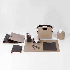 ADJ Держатель для бумаг, 32x29x5 см., цвет: шоколад/капучино