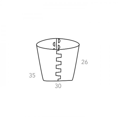 ADJ Корзина Helena, 35x30xH26 см., цвет: эвкалипт/небесный