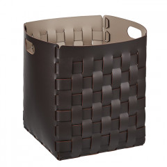 ADJ Корзинка Bottega, 35x35xH40 см., цвет: шоколад/капучино