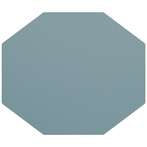 ADJ Шестиугольный плейсмат, 44,5x38 см., цвет: небесный/эвкалипт