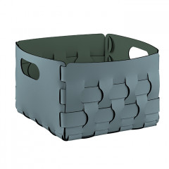 ADJ Корзинка Dubai, 25x25xH20 см., цвет: небесный/эвкалипт