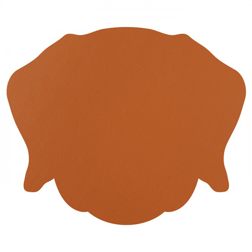 ADJ Плейсмат детский Dog, 42x35 см., цвет: коньяк/бордо