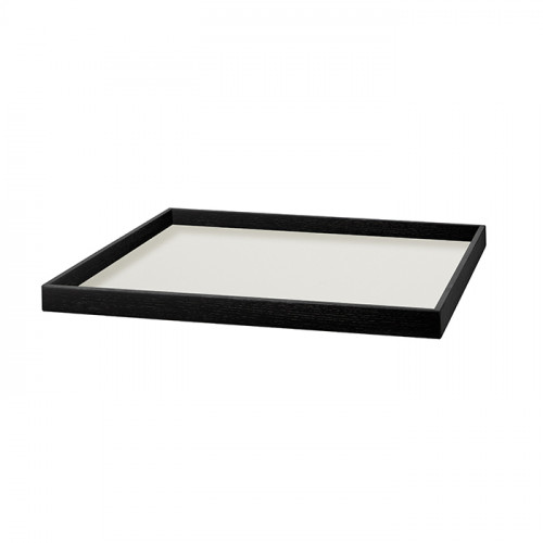 ADJ Поднос Mondo, 35x35xH3 см., цвет: белый/панна котта