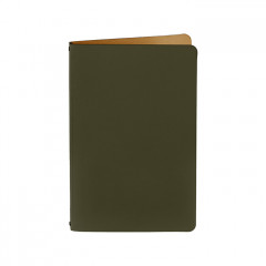 ADJ Меню для ресторана, 17x25 см., цвет: оливковый/горчичный