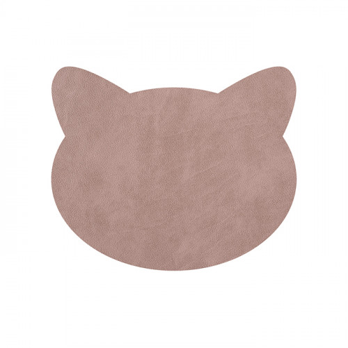 ADJ Плейсмат детский Cat, 42x35 см., цвет: устричный/пепельная роза