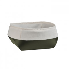 ADJ Корзина для хлеба, 15x15xH7 см., цвет: оливковый/горчичный