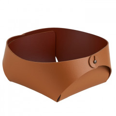 ADJ Корзинка Flora, 15x15xH7 см., цвет: коньяк/бордо